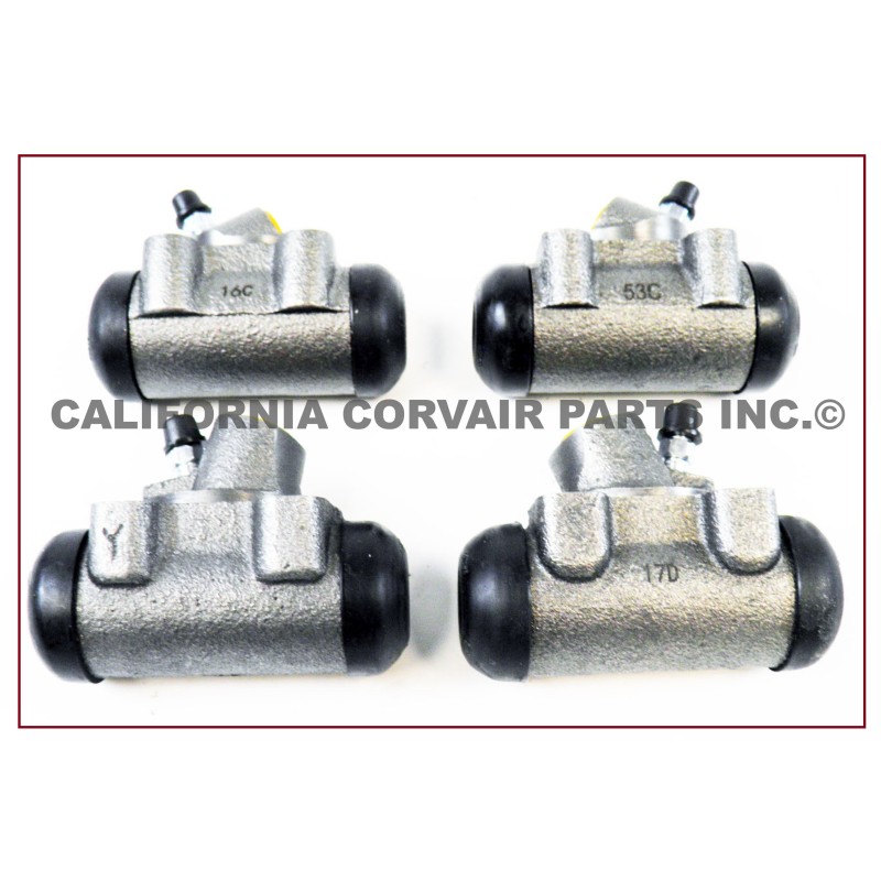 NEW FULL SET (4) WHEEL CYLINDERS - 1965-69