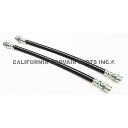 NEW SET (2) REAR BRAKE HOSES - 1965-69