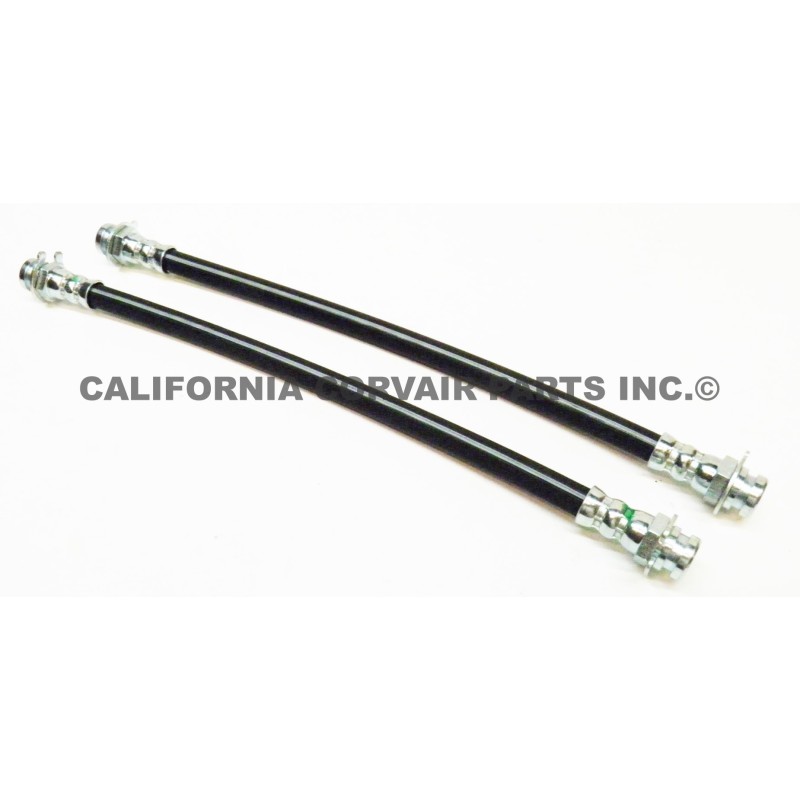 NEW SET (2) REAR BRAKE HOSES - 1965-69