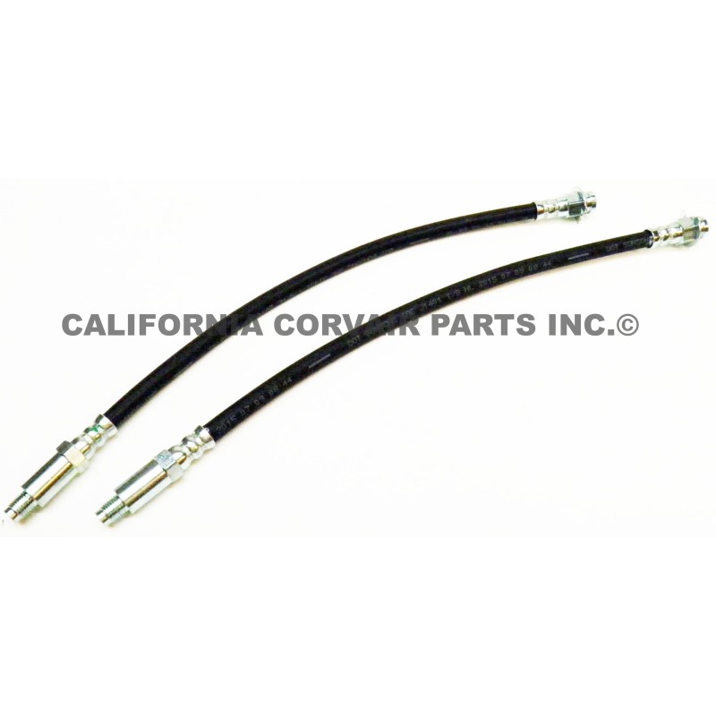 NEW SET (2) FRONT BRAKE HOSES - VAN & TRUCK