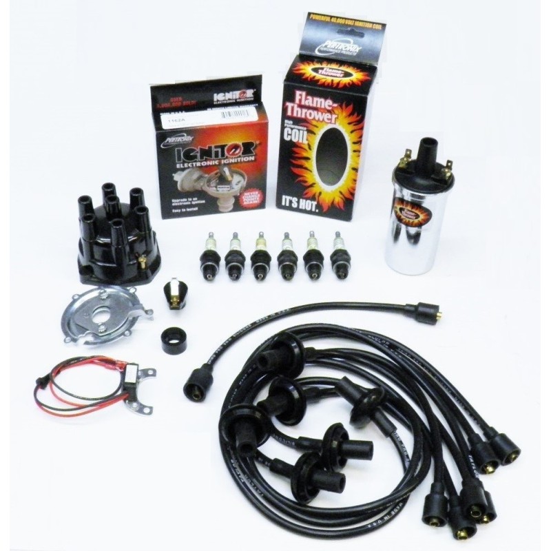 NEW IGNITOR BLACK TUNE UP KIT - CHROME COIL