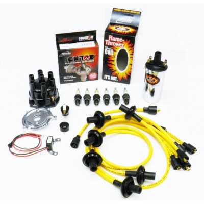NEW IGNITOR YELLOW TUNE UP KIT - CHROME COIL