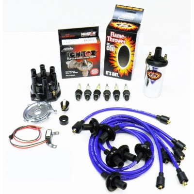 NEW IGNITOR BLUE TUNE UP KIT - CHROME COIL