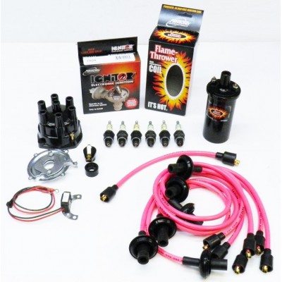 NEW IGNITOR PINK TUNE UP KIT - BLACK COIL