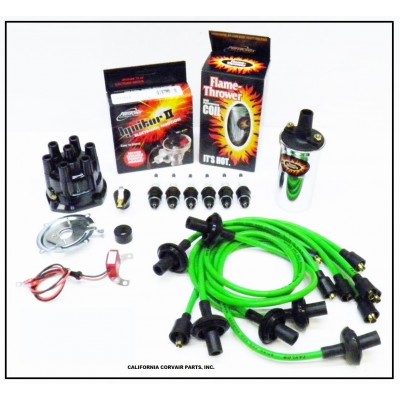 NEW IGNITOR 2 GREEN TUNE UP KIT - CHROME COIL