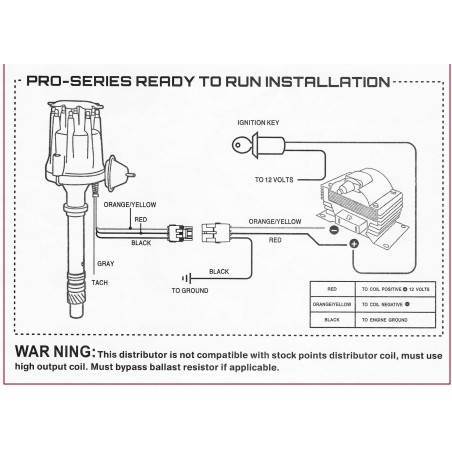 NEW ELECTRONIC DISTRIBUTOR - RED