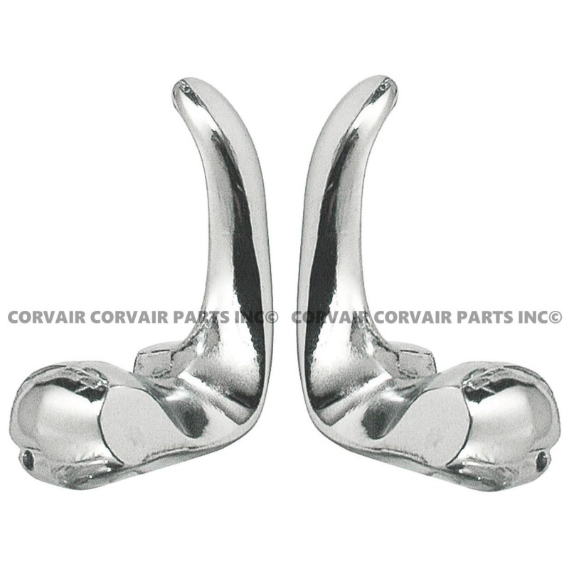 SET RECHROMED VENT WINDOW HANDLES - 1960-64