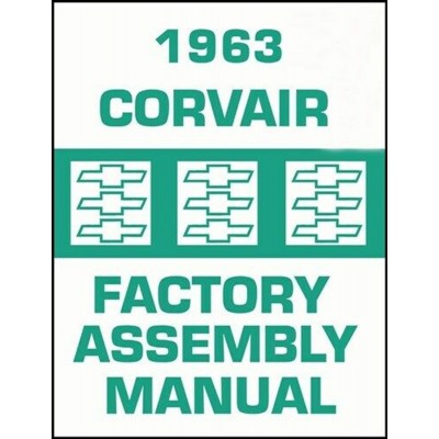 NEW 1963 FACTORY ASSEMBLY MANUAL BOOK