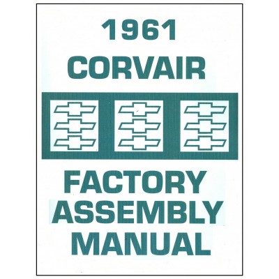 NEW 1961 FACTORY ASSEMBLY MANUAL BOOK