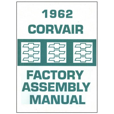 NEW 1962 FACTORY ASSEMBLY MANUAL BOOK
