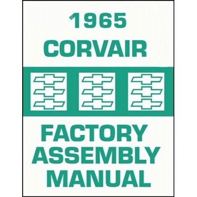 NEW 1965 FACTORY ASSEMBLY MANUAL BOOK