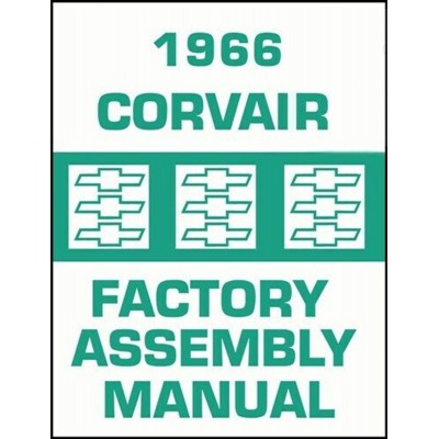 NEW 1966 FACTORY ASSEMBLY MANUAL BOOK