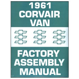 NEW VAN FACTORY ASSEMBLY MANUAL - 1961