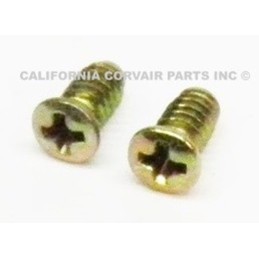 NEW SET (2) THROTTLE PLATE SCREWS
