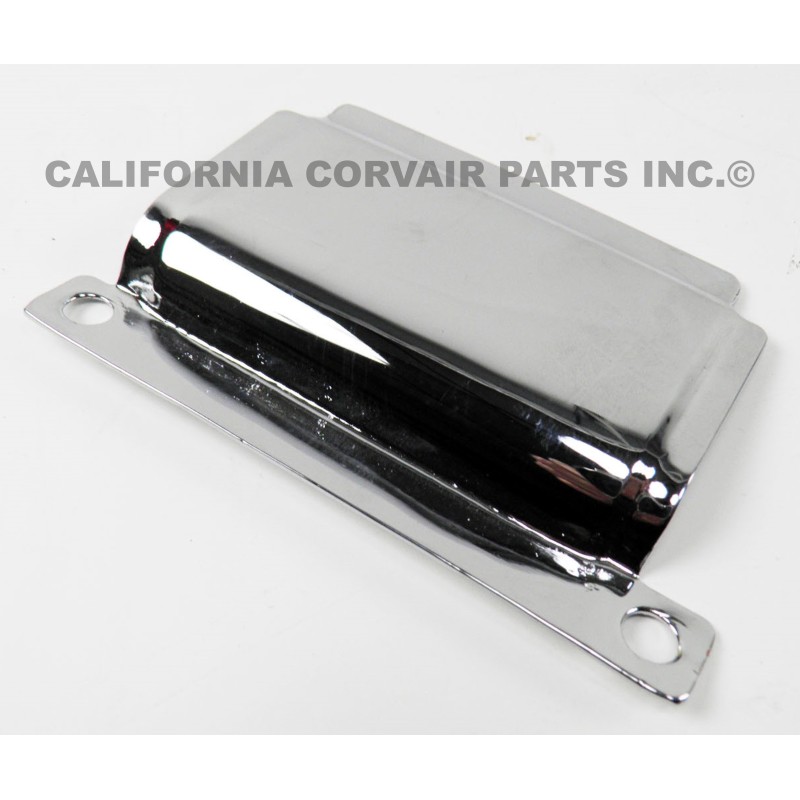 CHROME PLATED OIL COOLER COVER - 80-110 HP