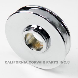 CHROME PLATED IDLER PULLEY - WHEEL ONLY