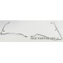 NEW CHROME CARBURETORS GAS LINES SET - 140 HP
