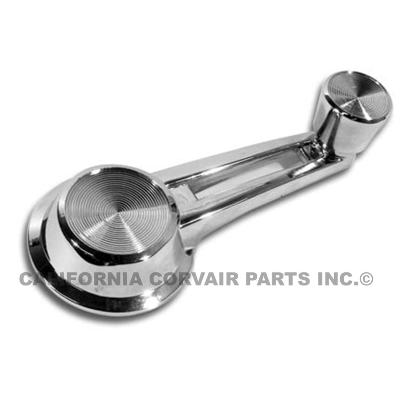 NEW WINDOW CRANK HANDLE-CHROME-KNOB - 1961-64
