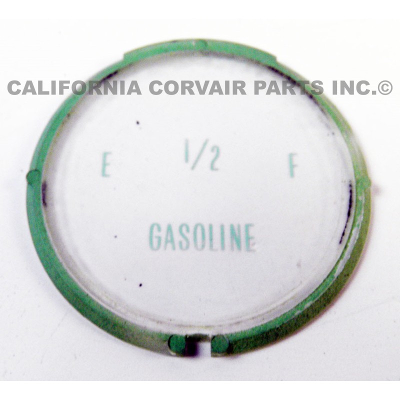 USED SPYDER GAS GAUGE LENS - 1963-64