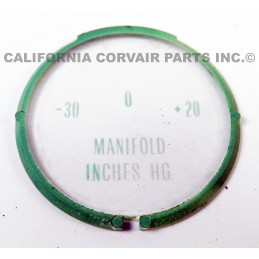 USED SPYDER BOOST GAUGE LENS - 1963-64