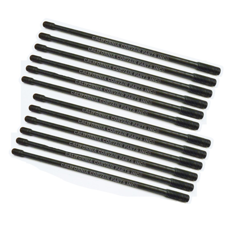 USED SET (12) ENGINE CASE HEAD STUDS - UPPER