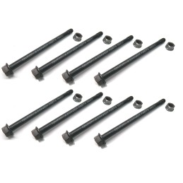 USED SET (8) ENGINE CASE BOLTS & NUTS