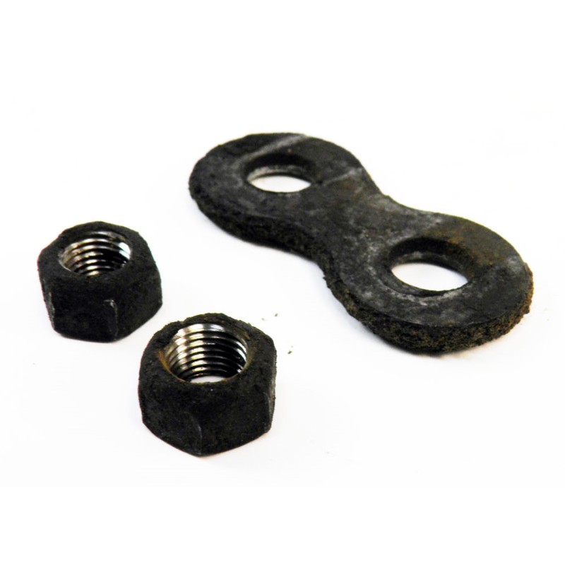 USED MOTOR MOUNT WASHER & NUTS - 1965-69