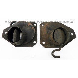 USED SET CORVAIR TO VW HEATER DUCT HOSE ADAPTERS