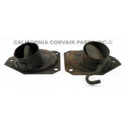 USED SET CORVAIR TO VW HEATER DUCT HOSE ADAPTERS