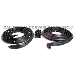 NEW SET CONVERTIBLE DOOR WEATHERSTRIPS - 1963-64