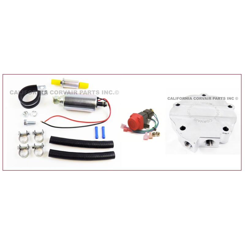 NEW LOW PRESS ELECTRIC FUEL PUMP WITH BYPASS & SAFETY SWITCH
