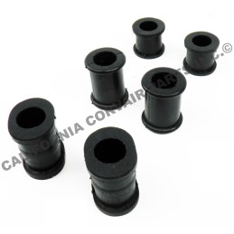NEW FULL SET (6) STABILIZER BAR BUSHINGS - 1964-69