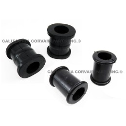 NEW SET (4) STABILIZER BAR INNER & OUTER BUSHINGS - 1964-69