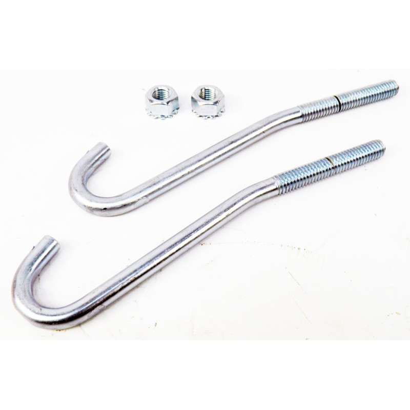 NEW SET (2) GAS TANK STRAP J-BOLTS