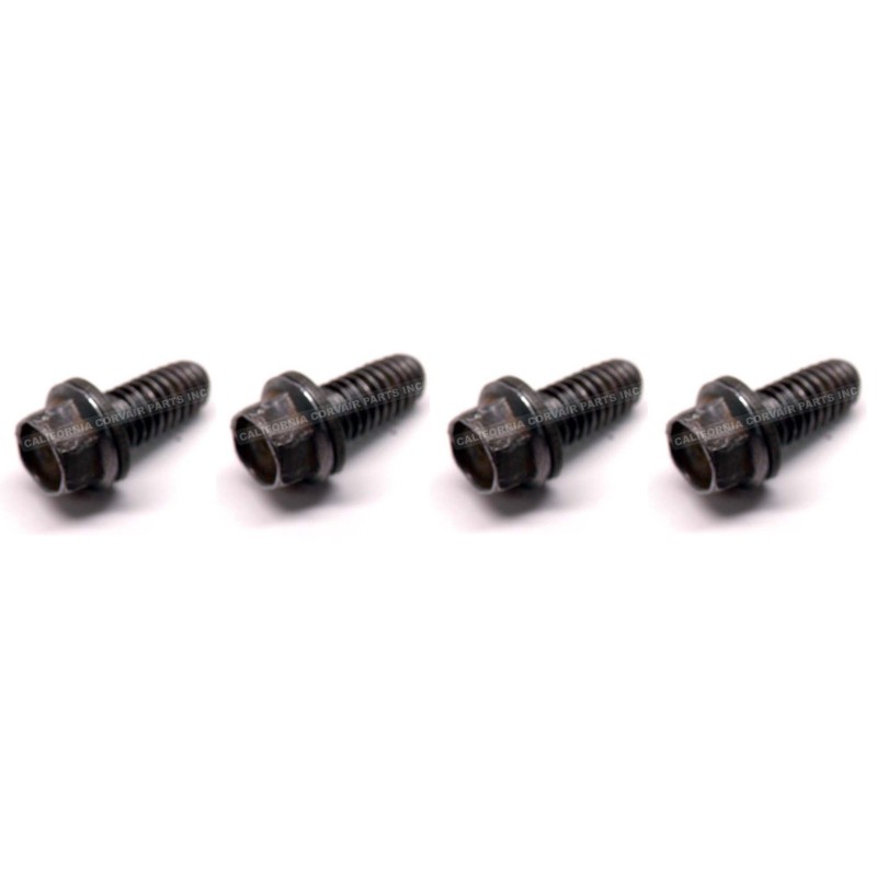 USED SET (4) FAN PULLEY BOLTS - 1960-64