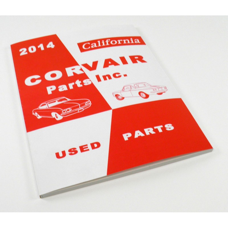 NEW CORVAIR USED PARTS CATALOG
