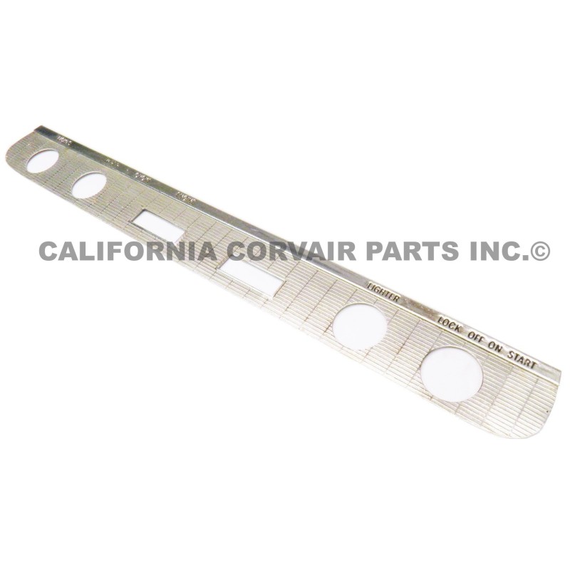 USED INSTRUMENT CLUSTER TRIM PLATE - 1961