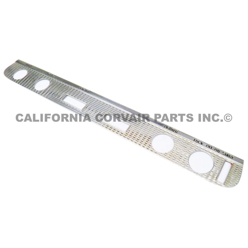 USED INSTRUMENT CLUSTER TRIM PLATE - 1962 AUTO