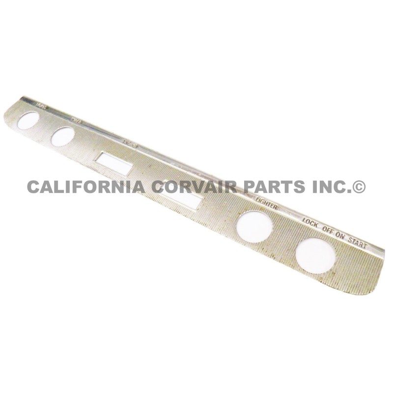 USED INSTRUMENT CLUSTER TRIM PLATE - 1964