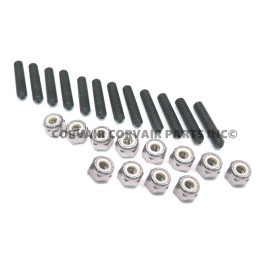 NEW VALVE COVER STUDS & LOCKS - 12