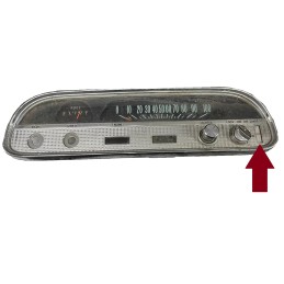 USED AUTOMATIC SHIFTER DASH LENS - 1960-64