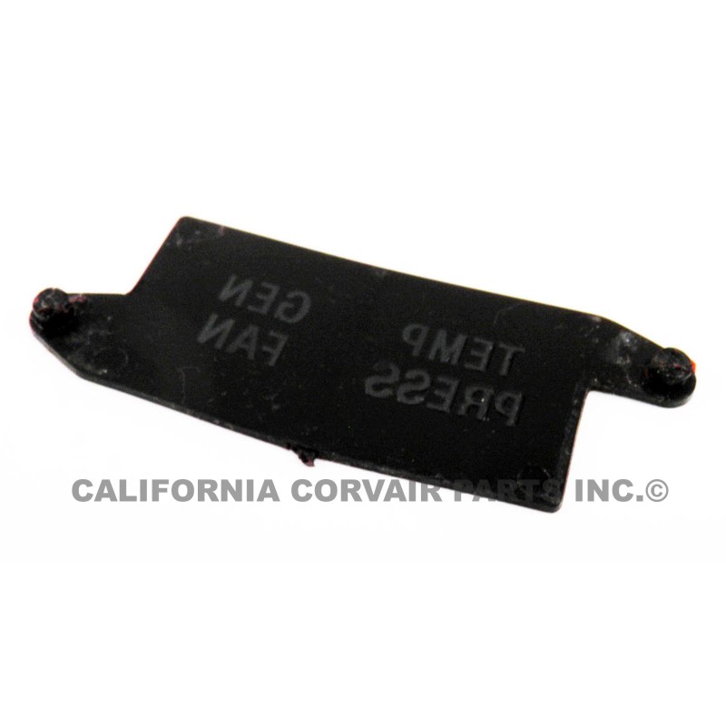 USED ENGINE WARNING LENS - 1960-64
