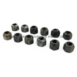 USED SET (12) ROCKER ARM NUTS