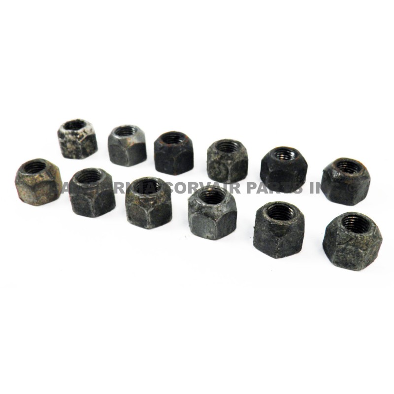 USED SET (12) ROCKER ARM NUTS