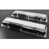 SET CHROME PLATED VALVE COVERS