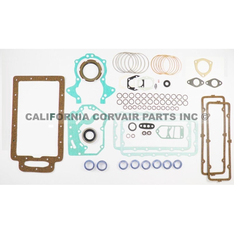 NEW 1962-63 TURBO ENGINE GASKET LARGE SET - 052 NEW 1962-63 TURBO ENGINE GASKET LARGE SET - 052