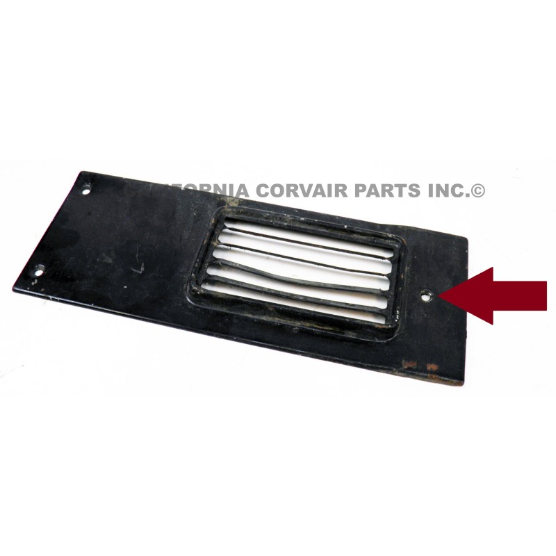 USED 1961-64 HEATER FRONT GRILLE - LEFT SIDE