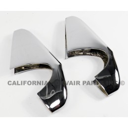 RECHROMED FRONT BUMPER GUARDS - 1965-69