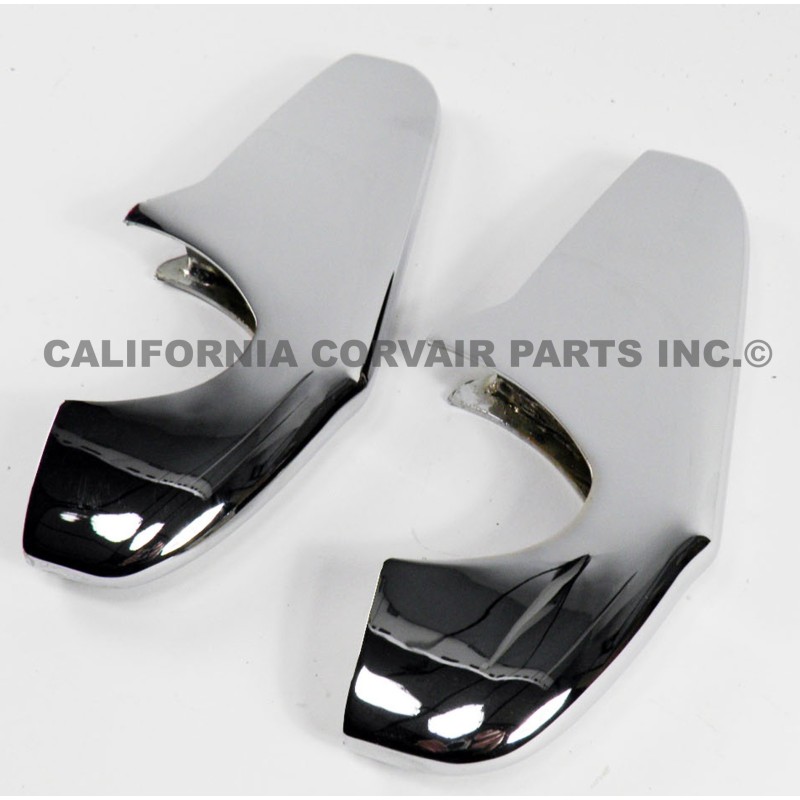 RECHROMED REAR BUMPER GUARDS - 1965-69