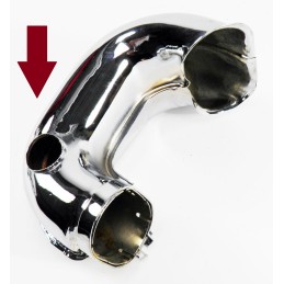 CHROMED AIR CLEANER INTAKE 1" PIPE - 1960
